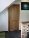 Dřevěné atypické dveře