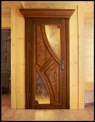 Dřevěné dveře Teak